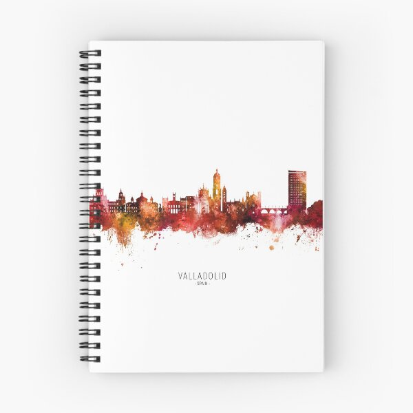 Item preview, Valladolid Spain Skyline designed and sold by ArtPrints.