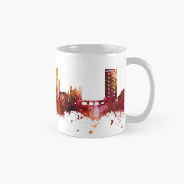 Item preview, Valladolid Spain Skyline designed and sold by ArtPrints.
