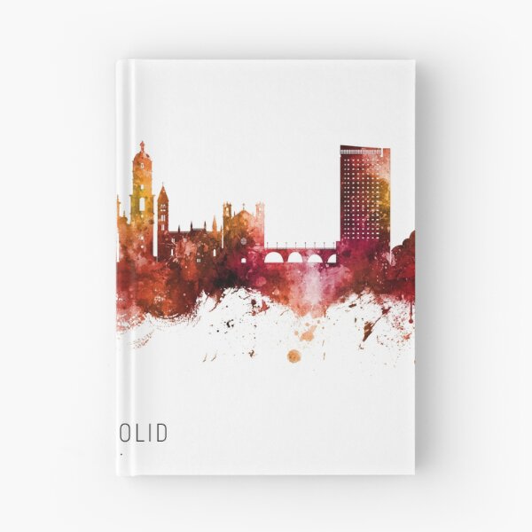 Item preview, Valladolid Spain Skyline designed and sold by ArtPrints.