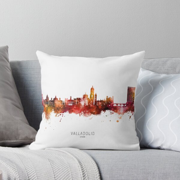 Item preview, Valladolid Spain Skyline designed and sold by ArtPrints.
