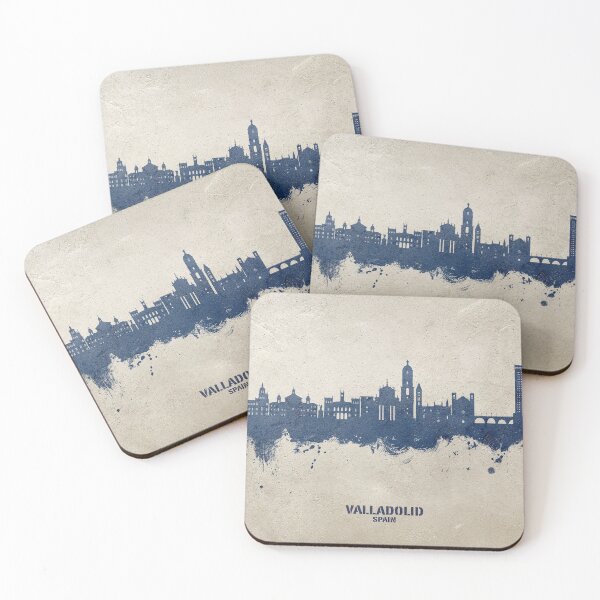 Item preview, Valladolid Spain Skyline designed and sold by ArtPrints.