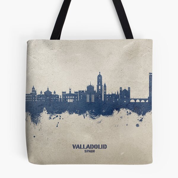 Item preview, Valladolid Spain Skyline designed and sold by ArtPrints.
