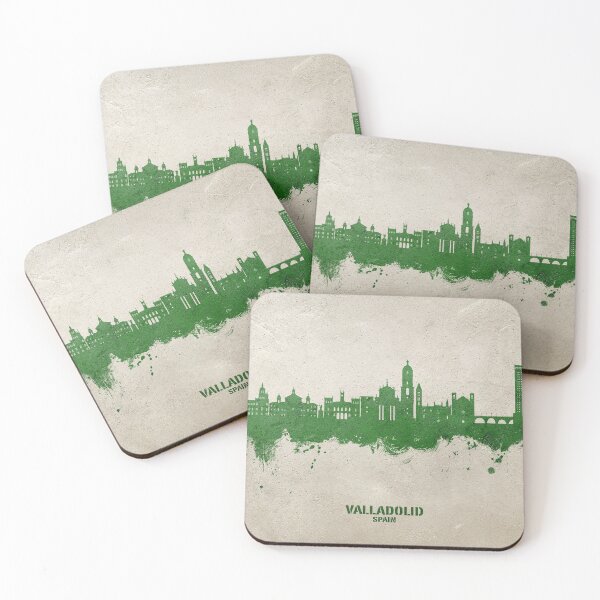 Item preview, Valladolid Spain Skyline designed and sold by ArtPrints.