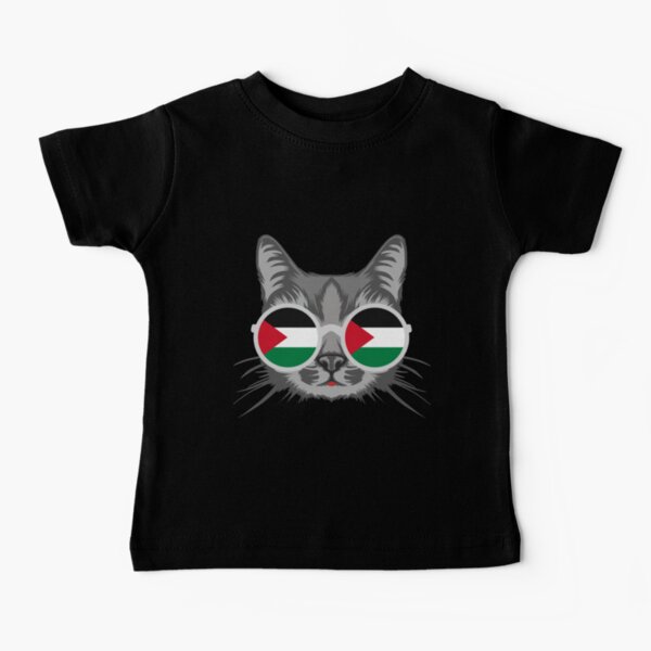 Palestine Cat Baby T-Shirt