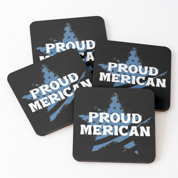 Item preview, Proud Merican 4th of July Stars and Stripes designed and sold by ModkMerch.