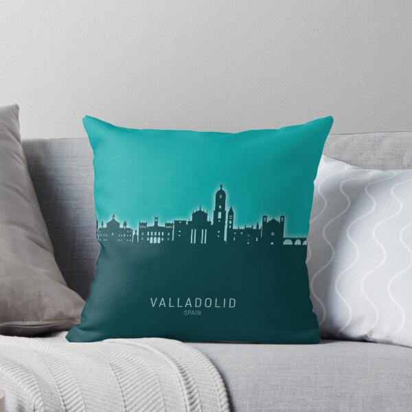 Item preview, Valladolid Spain Skyline designed and sold by ArtPrints.