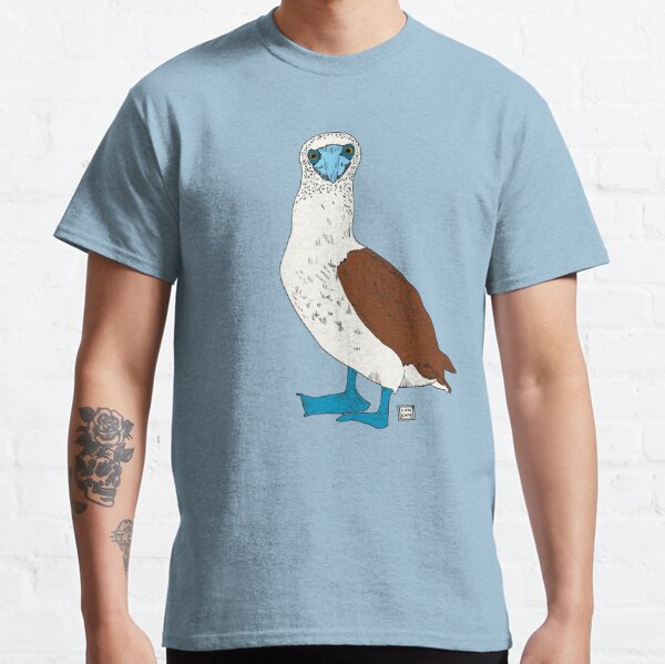 Smileteesanima Bluefooted Booby Bird wearing Bow Tie Shirt - Kingteeshop