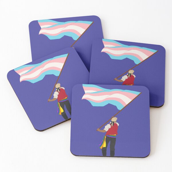 Item preview, Trans Pride Flag Enjolras designed and sold by sketchetic.