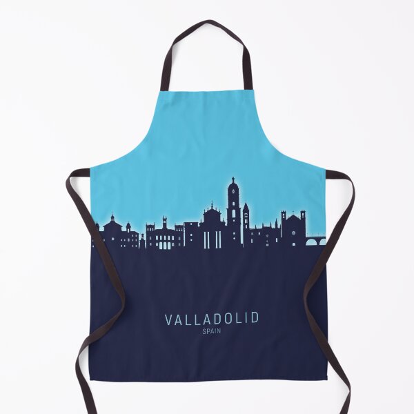Item preview, Valladolid Spain Skyline designed and sold by ArtPrints.