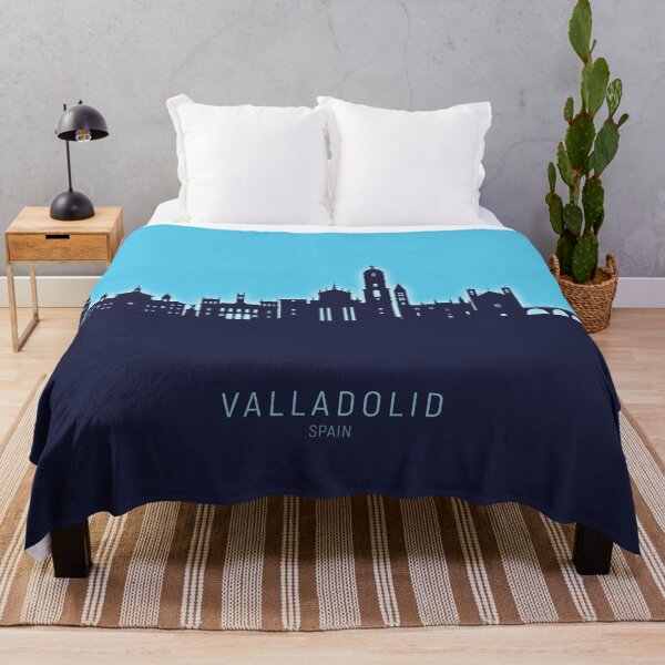 Item preview, Valladolid Spain Skyline designed and sold by ArtPrints.
