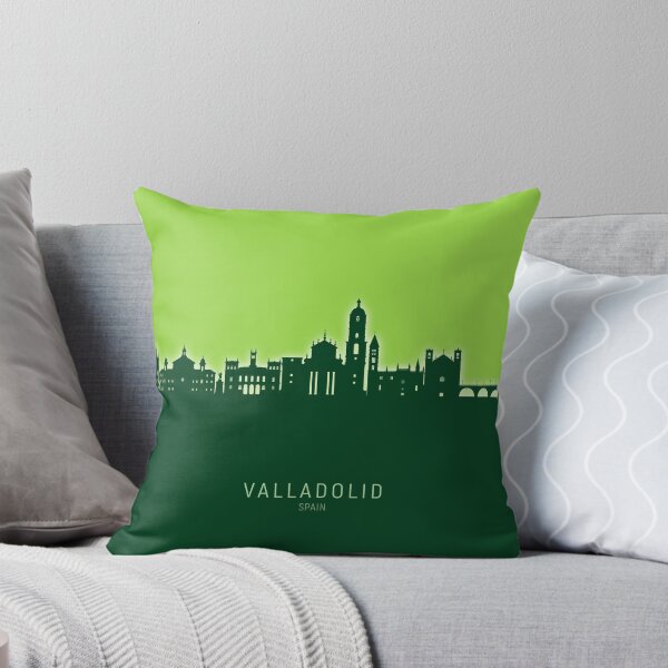 Item preview, Valladolid Spain Skyline designed and sold by ArtPrints.