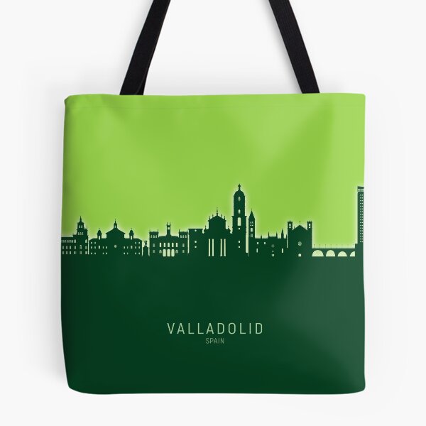 Item preview, Valladolid Spain Skyline designed and sold by ArtPrints.