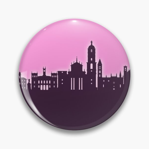 Item preview, Valladolid Spain Skyline designed and sold by ArtPrints.