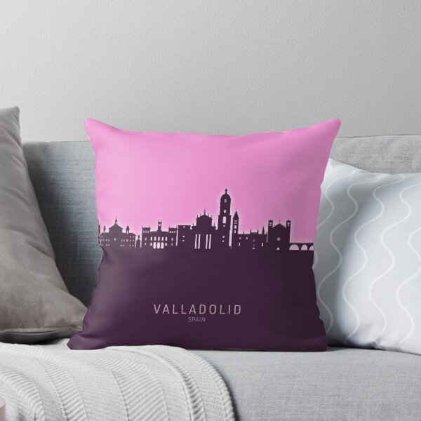 Item preview, Valladolid Spain Skyline designed and sold by ArtPrints.