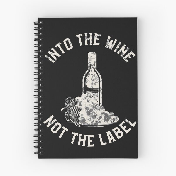 Item preview, Into the Wine Not the Label - It's Wine O'Clock designed and sold by Purrfecta.
