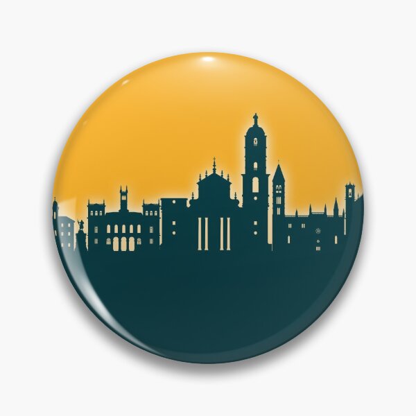 Item preview, Valladolid Spain Skyline designed and sold by ArtPrints.