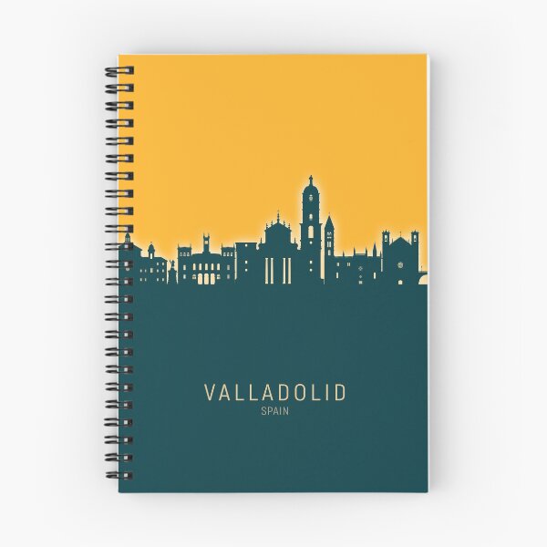 Item preview, Valladolid Spain Skyline designed and sold by ArtPrints.