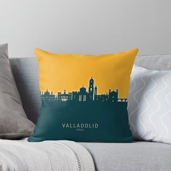 Item preview, Valladolid Spain Skyline designed and sold by ArtPrints.