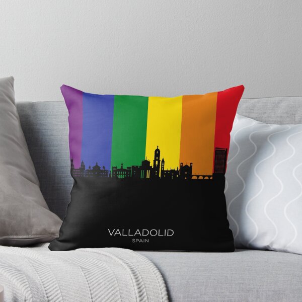 Item preview, Valladolid Spain Skyline designed and sold by ArtPrints.