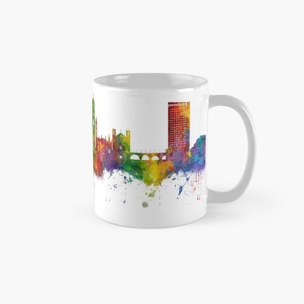Item preview, Valladolid Spain Skyline designed and sold by ArtPrints.