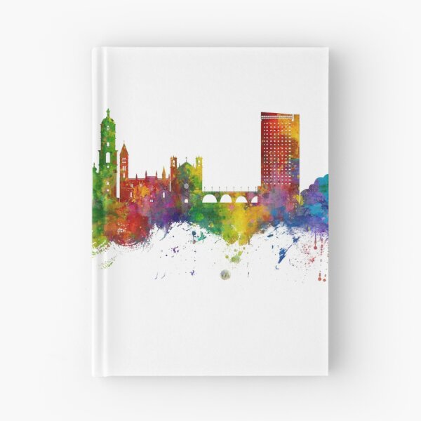 Item preview, Valladolid Spain Skyline designed and sold by ArtPrints.