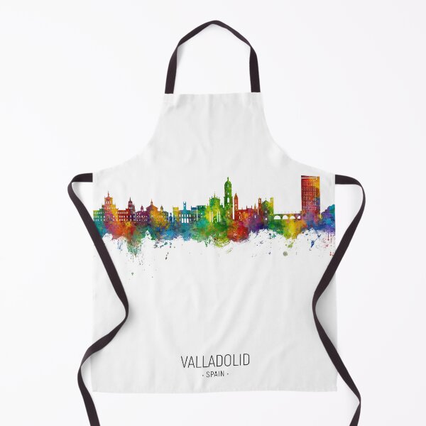 Item preview, Valladolid Spain Skyline designed and sold by ArtPrints.