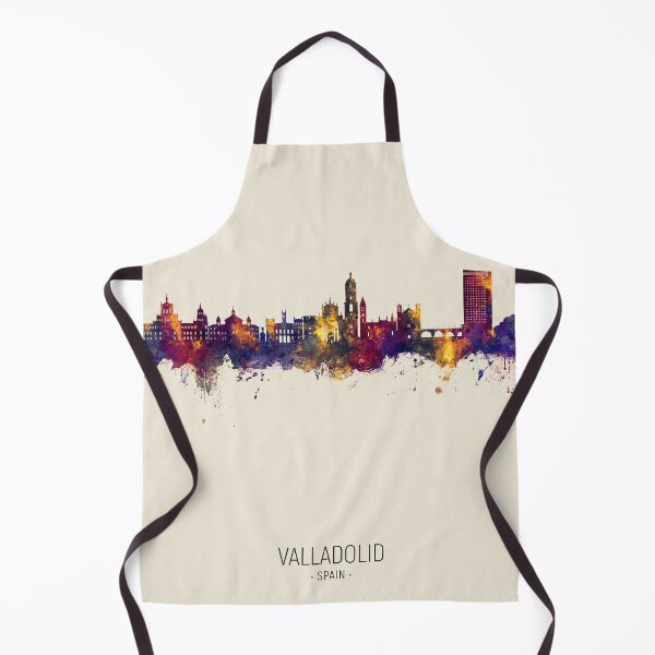 Item preview, Valladolid Spain Skyline designed and sold by ArtPrints.