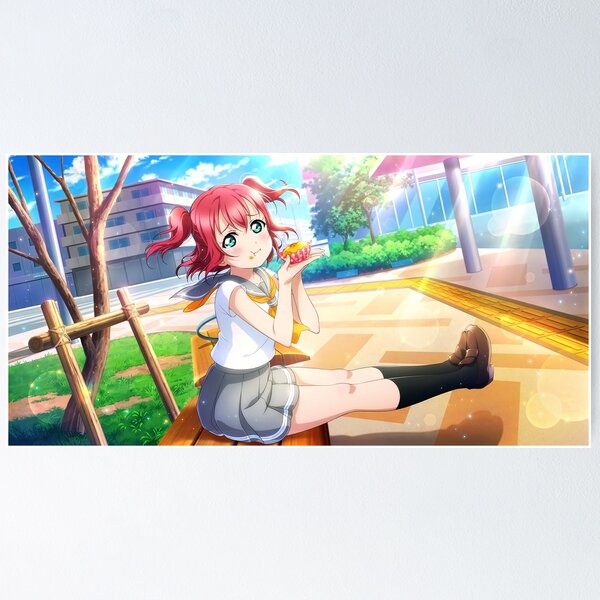 Item preview, ruby kurosawa, dreamy sweet potato tarts card poster designed and sold by Summer isgone.