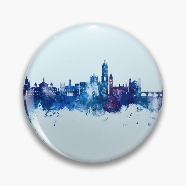 Item preview, Valladolid Spain Skyline designed and sold by ArtPrints.