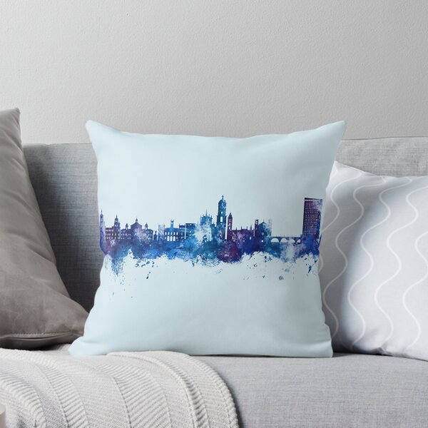 Item preview, Valladolid Spain Skyline designed and sold by ArtPrints.