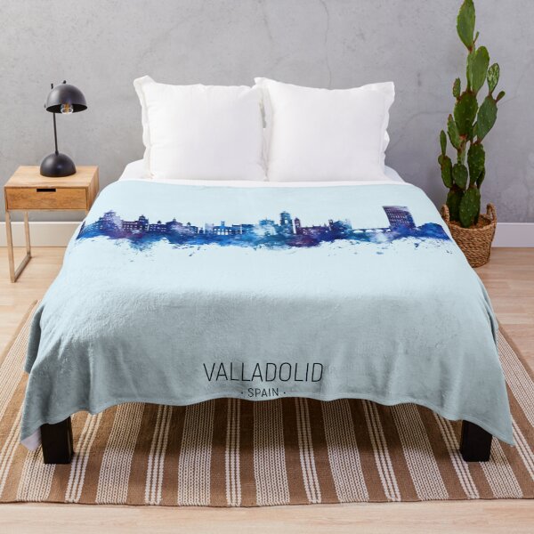 Item preview, Valladolid Spain Skyline designed and sold by ArtPrints.