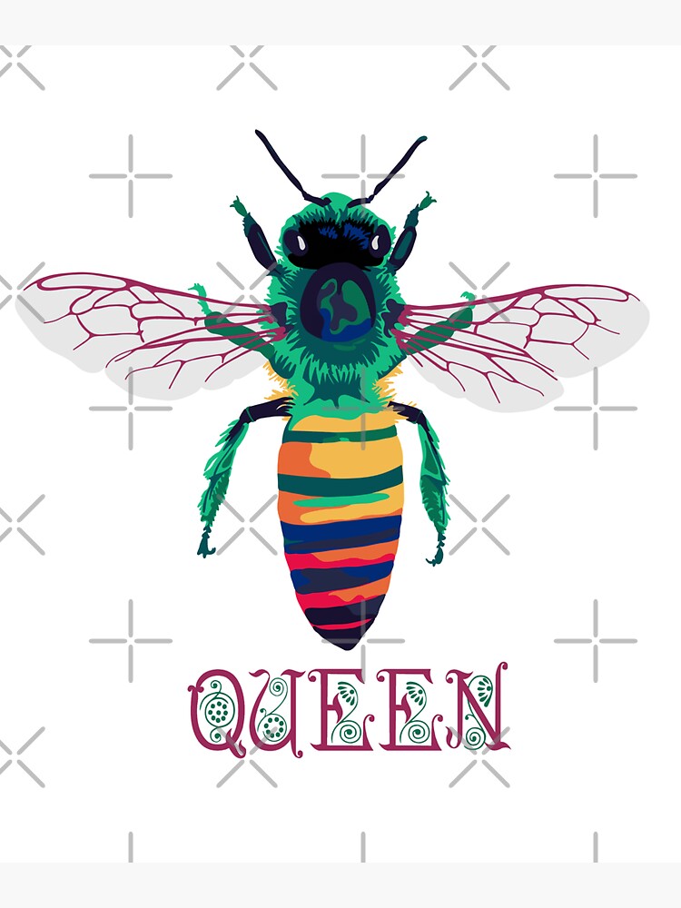 God Save The Queen, Beekeeper, Bee Gift, Bee Lover Greeting Card for Sale  by Designs4Less