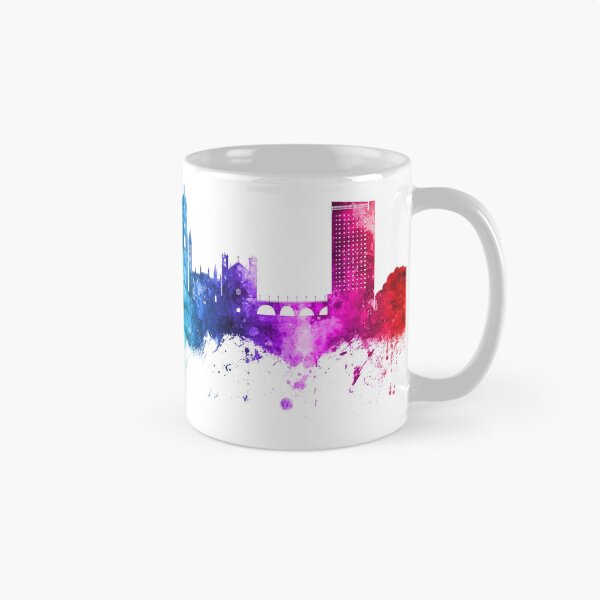 Item preview, Valladolid Spain Skyline designed and sold by ArtPrints.