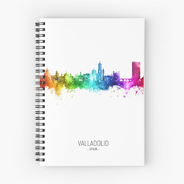 Item preview, Valladolid Spain Skyline designed and sold by ArtPrints.