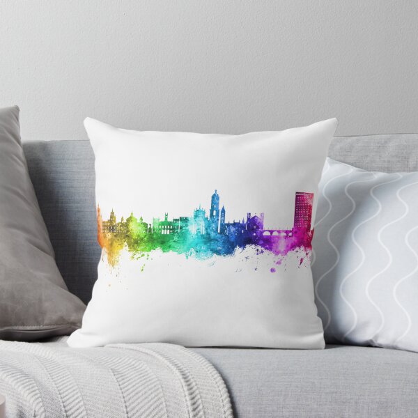 Item preview, Valladolid Spain Skyline designed and sold by ArtPrints.