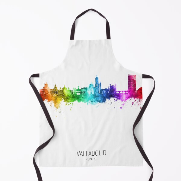 Item preview, Valladolid Spain Skyline designed and sold by ArtPrints.