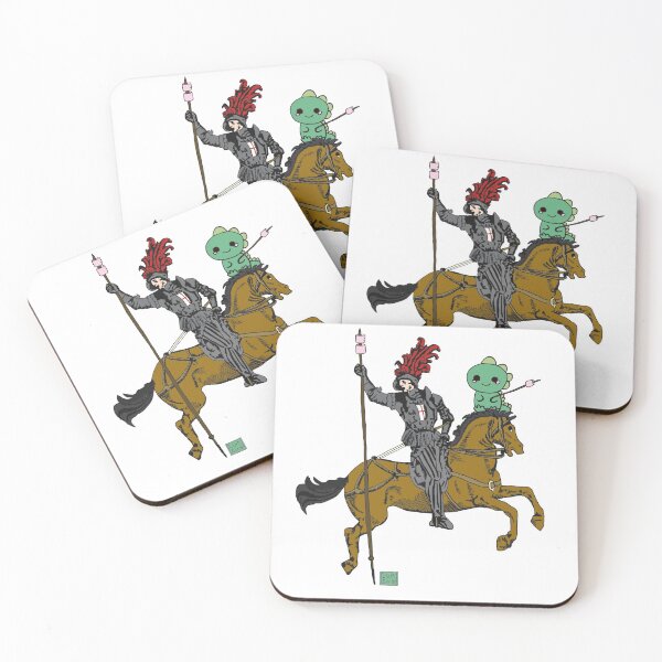 Item preview, St George's Day April 23rd England -Marshmallow's not slaying designed and sold by Lumen Designs .