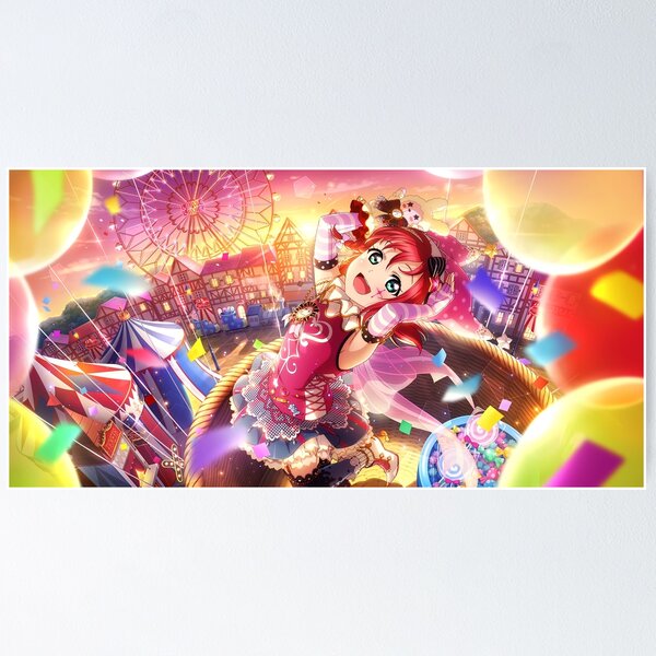 Item preview, ruby kurosawa fantastic clown poster designed and sold by Summer isgone.