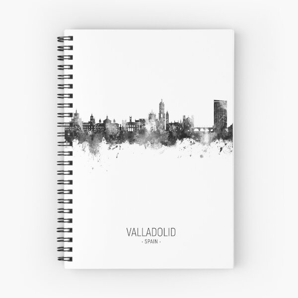 Item preview, Valladolid Spain Skyline designed and sold by ArtPrints.