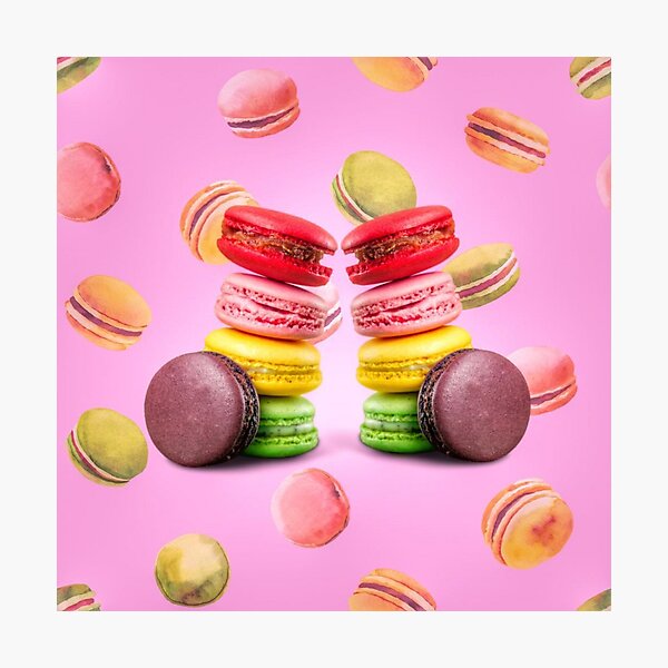 Item preview, delicious rainbow french macaroons designed and sold by Mariocii.
