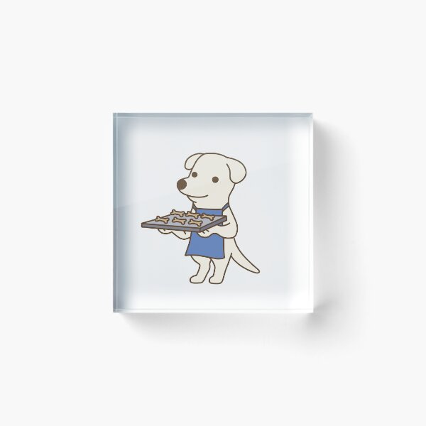 Item preview, Dog with Biscuits designed and sold by line-on-line.