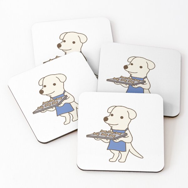 Item preview, Dog with Biscuits designed and sold by line-on-line.