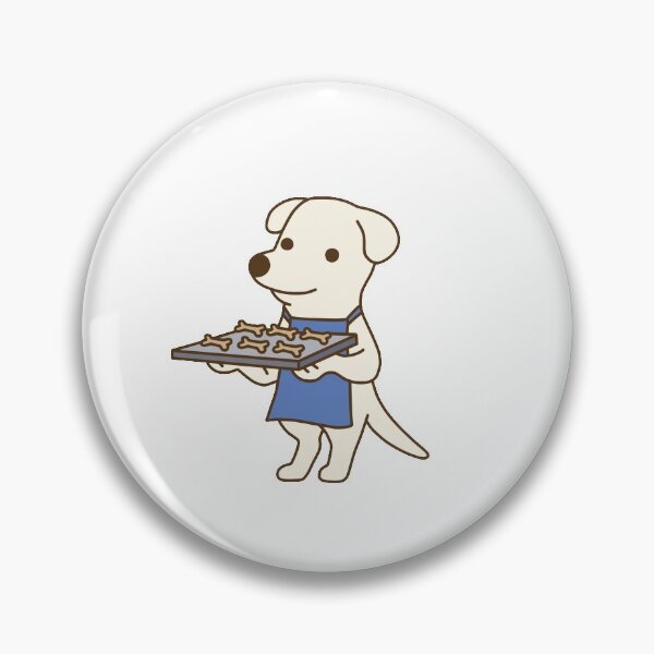 Item preview, Dog with Biscuits designed and sold by line-on-line.