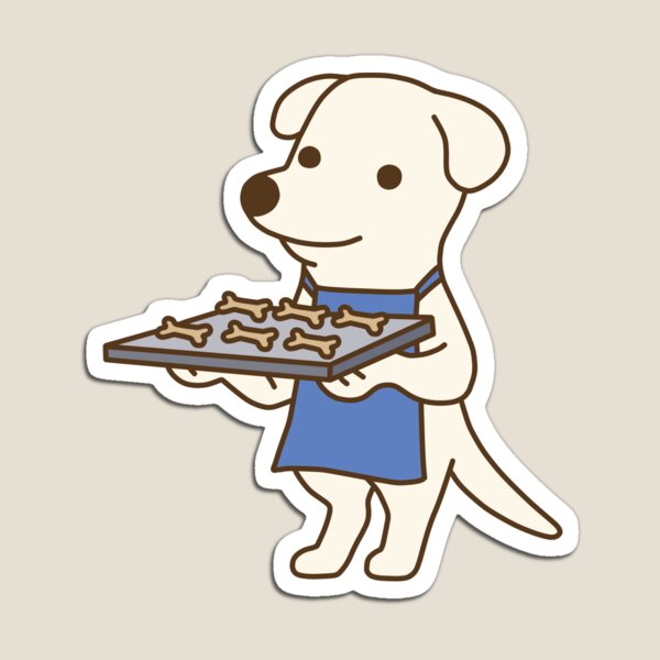 Item preview, Dog with Biscuits designed and sold by line-on-line.