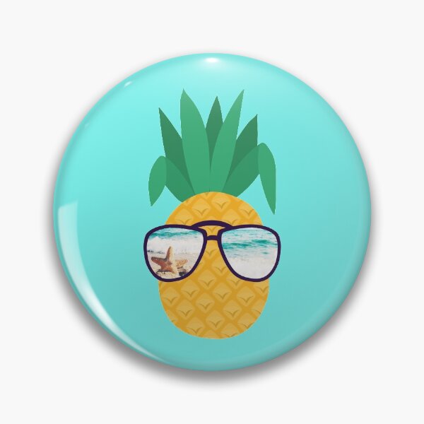 Item preview, Funny pineapple with sunglasses designed and sold by DIDAKU.