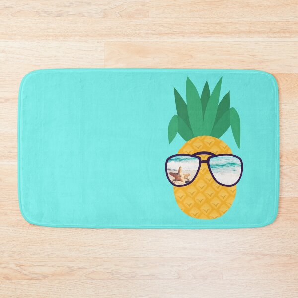 Item preview, Funny pineapple with sunglasses designed and sold by DIDAKU.