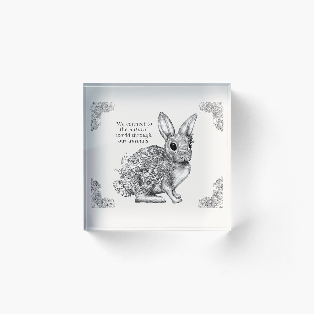 Item preview, Acrylic Block designed and sold by Rabbitrunaway.