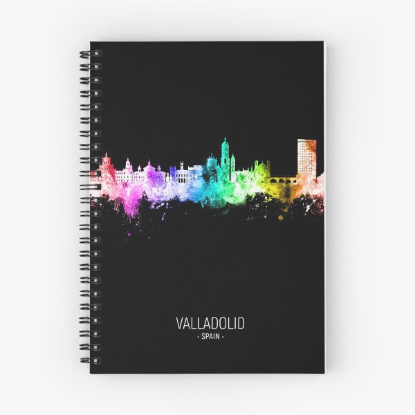 Item preview, Valladolid Spain Skyline designed and sold by ArtPrints.