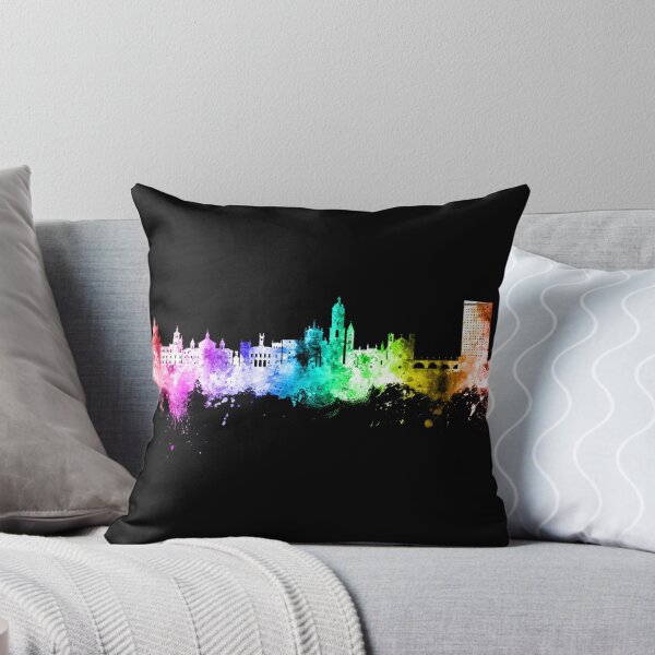 Item preview, Valladolid Spain Skyline designed and sold by ArtPrints.