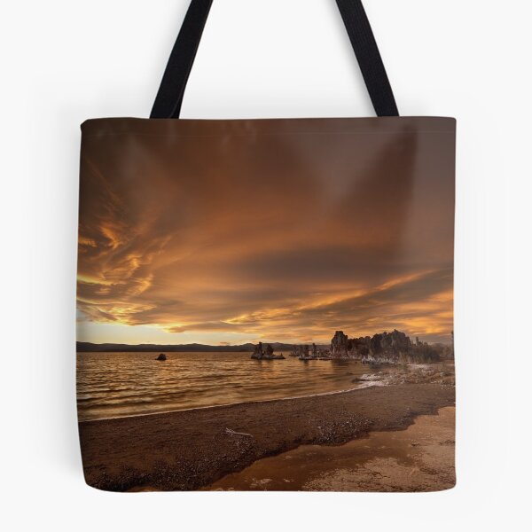 Item preview, Mono Lake – Skies catch fire designed and sold by Owed To Nature.